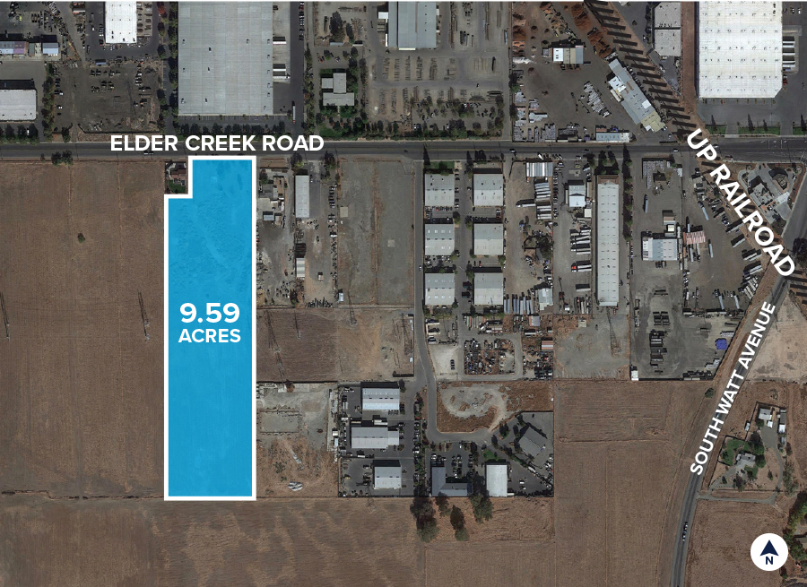 8770 Elder Creek Road Aerial