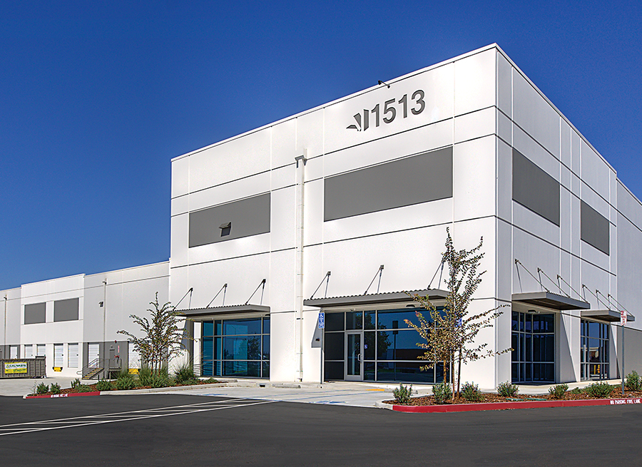 Storefront exterior at 1513 Boeing Way in Stockton