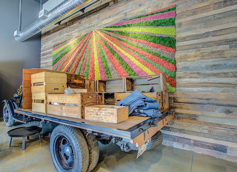 General Produce Lobby with Truck