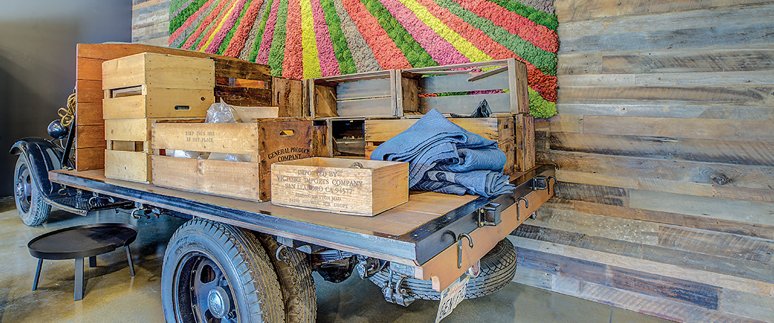 General Produce Lobby with Truck