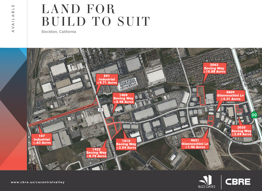 Stockton Land Brochure Aerial View